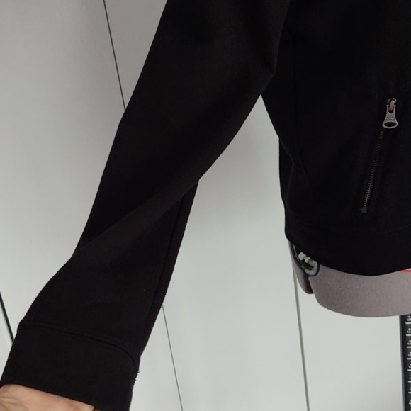 Banana Republic Motorcycle Sweatshirt/Jacket sz M - Picture 6 of 12